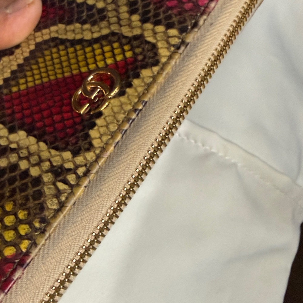 Gucci multicolor python wallet - image 13